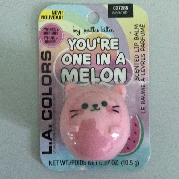 L.A. Colors You're One in a Melon Lip Balm - Pink - Picture 1 of 1
